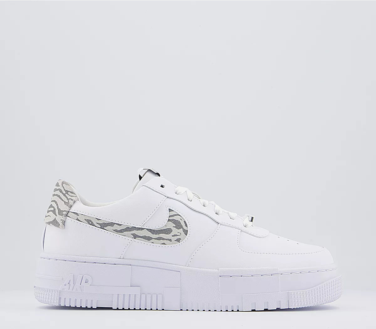 Nike Air Force 1 Pixel White Animal Swoosh